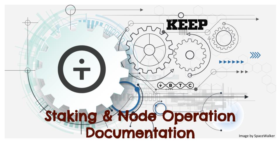 Keep Node Documentation